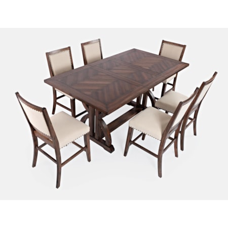 7-Piece Counter Table and Chair Set