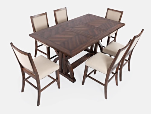 7-Piece Counter Table and Chair Set