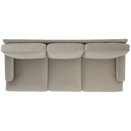 Mila Fabric Sofa Without Throw Pillows