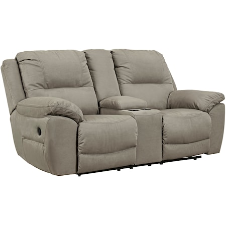 Reclining Loveseat with Console