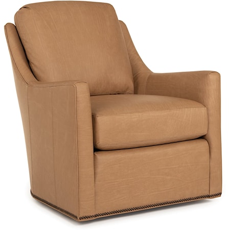 Swivel Chair with Track Arms