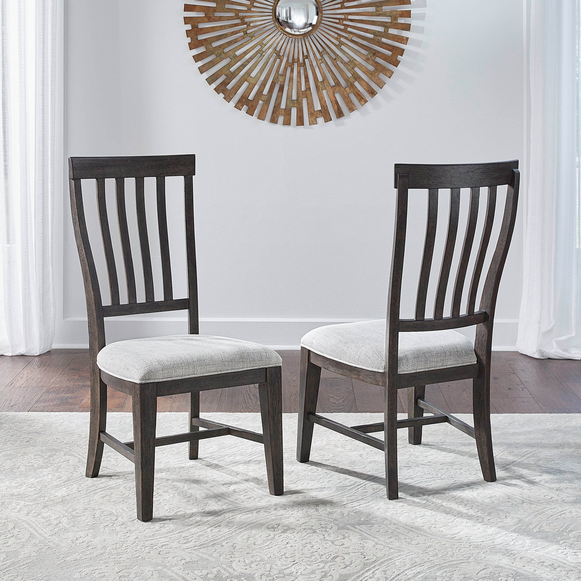 Slat Back Dining Side Chair