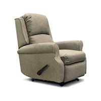 Transitional Minimum Proximity Recliner with Exterior Handle