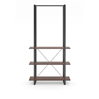 Contemporary 3-Shelf Bookcase