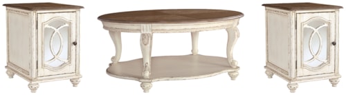 Coffee Table And 2 End Tables