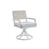 Tommy Bahama Outdoor Living Ocean Breeze Promenade Outdoor Swivel Rocker Dining Arm Chair
