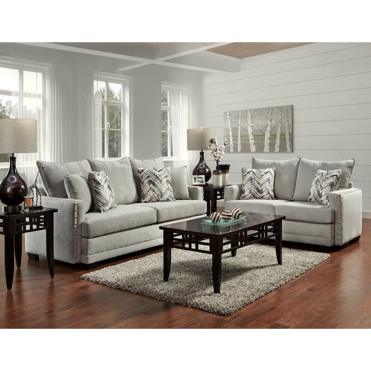 Behold Home 1680 Chevy 2-Piece Living Room Set