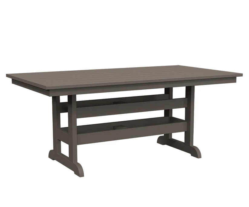72" x 38" Trestle Dining Table