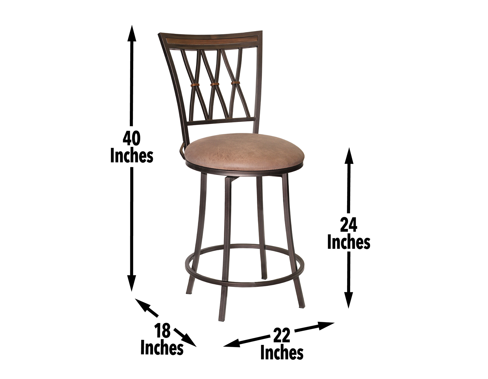Swivel Counter Stool