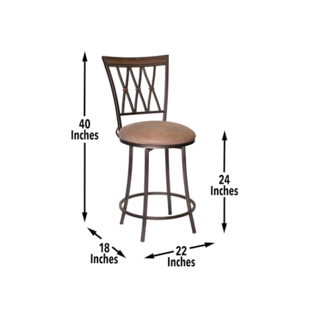 Swivel Counter Stool