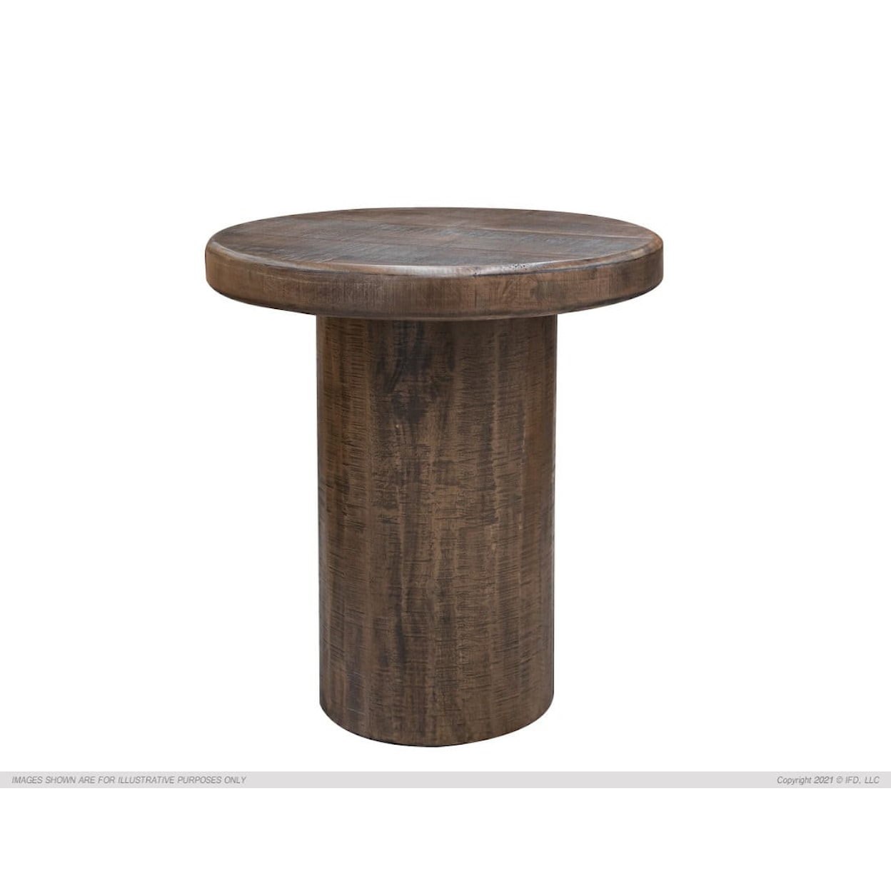 International Furniture Direct Suomi  Occasional Tables Solid Wood End Table