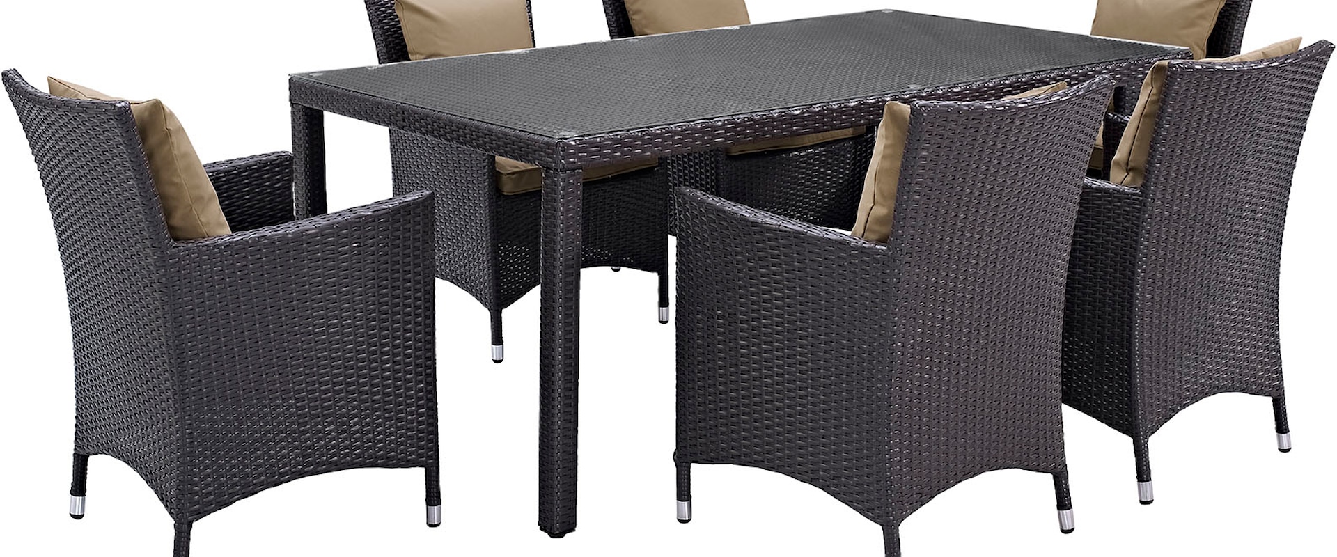 7 Piece Outdoor Patio Dining Set