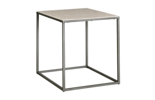 Contemporary Rectangular End Table