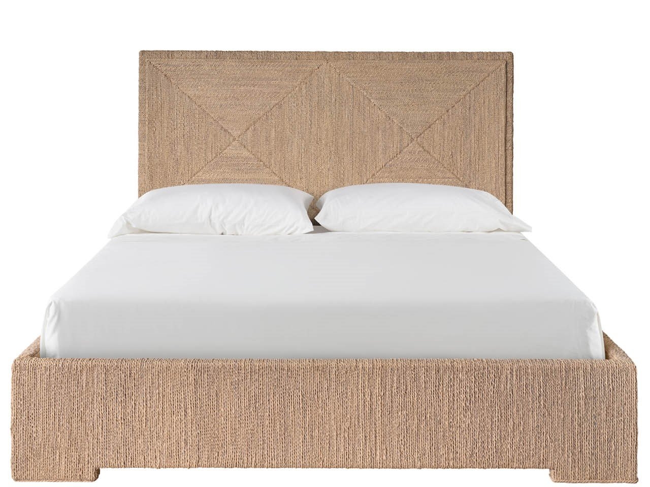 Woven Queen Panel Bed
