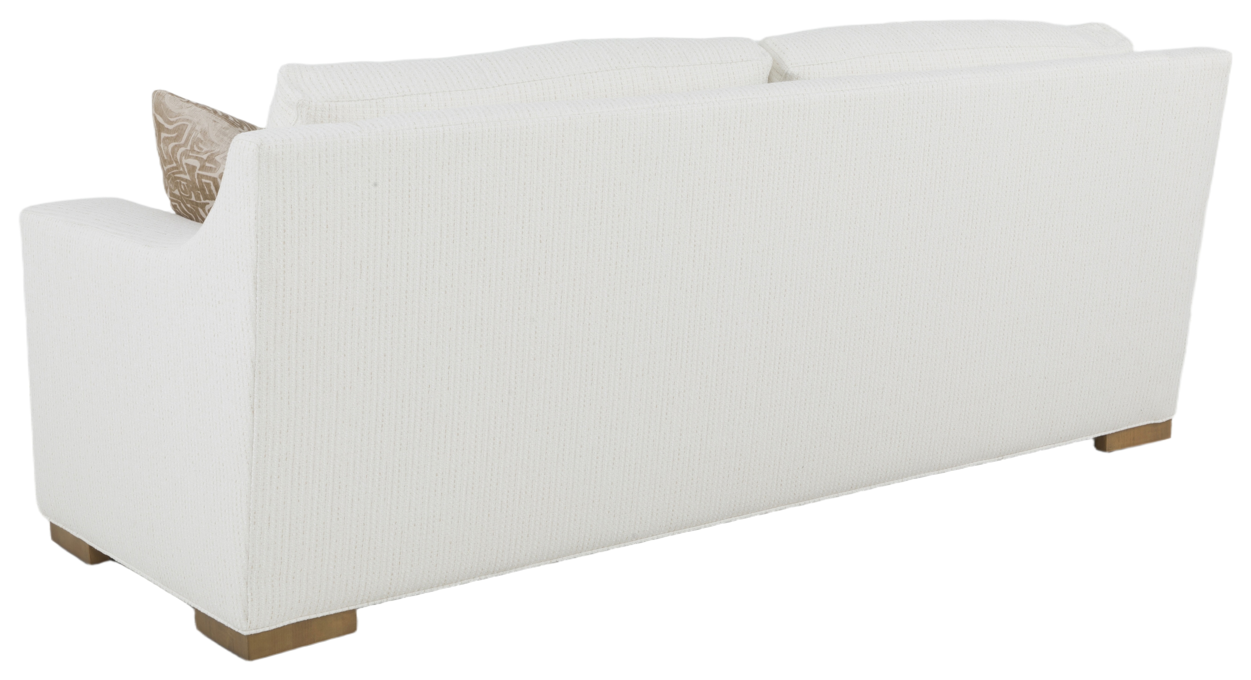 Sofa with 2 Throw Pillows