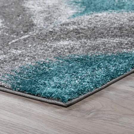 Teal 9'6"X13'2" Rug