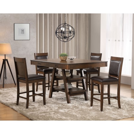 Dewey 5-piece Dining Table Set