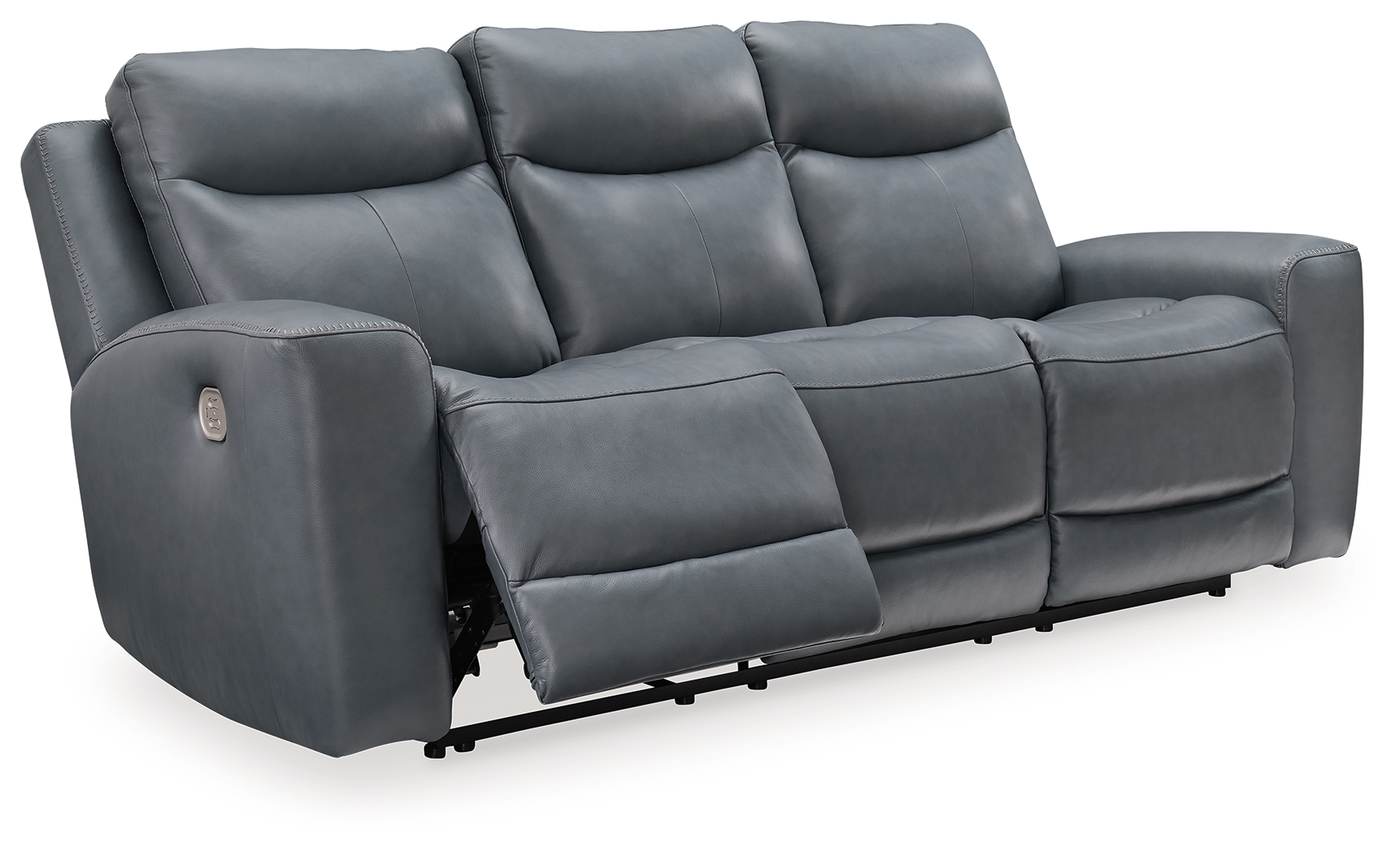 Pwr Rec Sofa With Adj Headrest