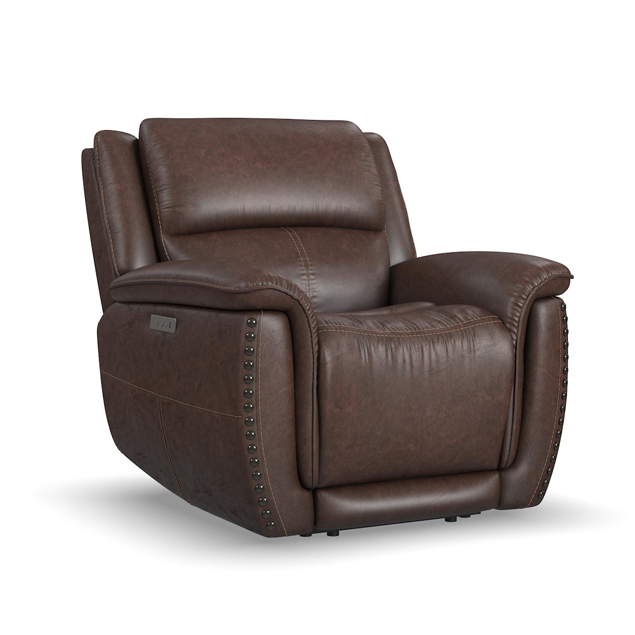 Flexsteel Beau Power Recliner with Power Headrest