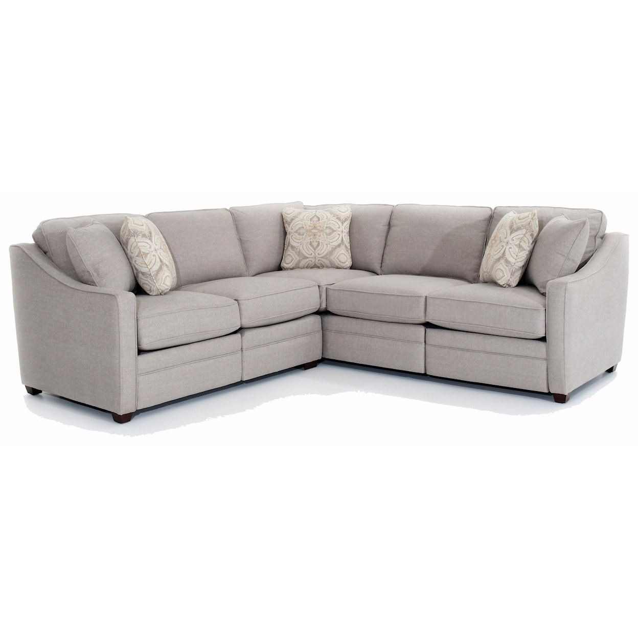 Hickorycraft F9 Series Custom 2 Pc Sectional w/ Recliners