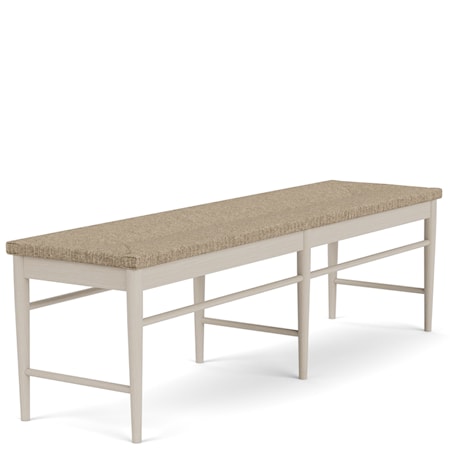 Rush Seat Dining Bench