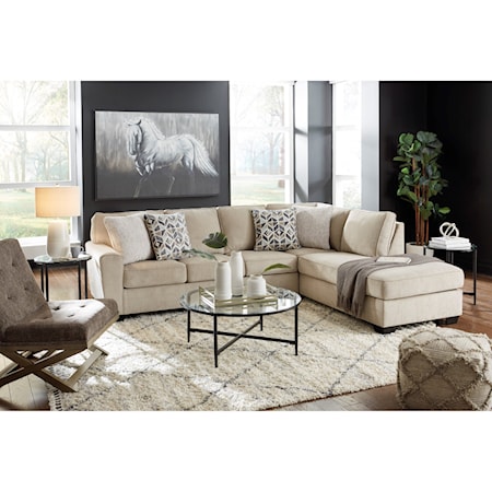 2-Piece Sectional with Chaise