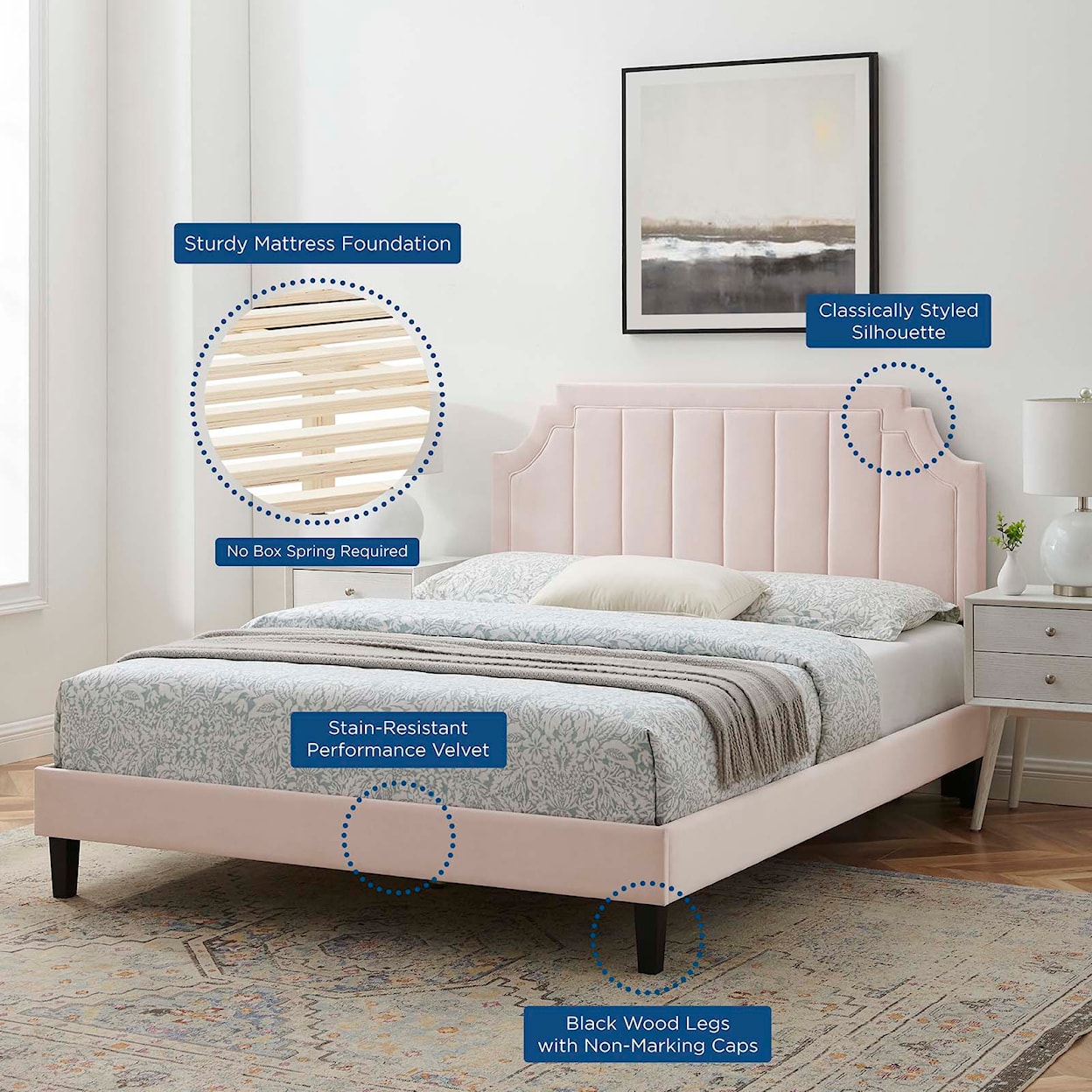 Modway Sienna Twin Platform Bed