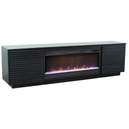 89" Fireplace TV Stand