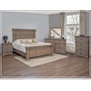 International Furniture Direct Royal 5-Piece Queen Bedroom Set