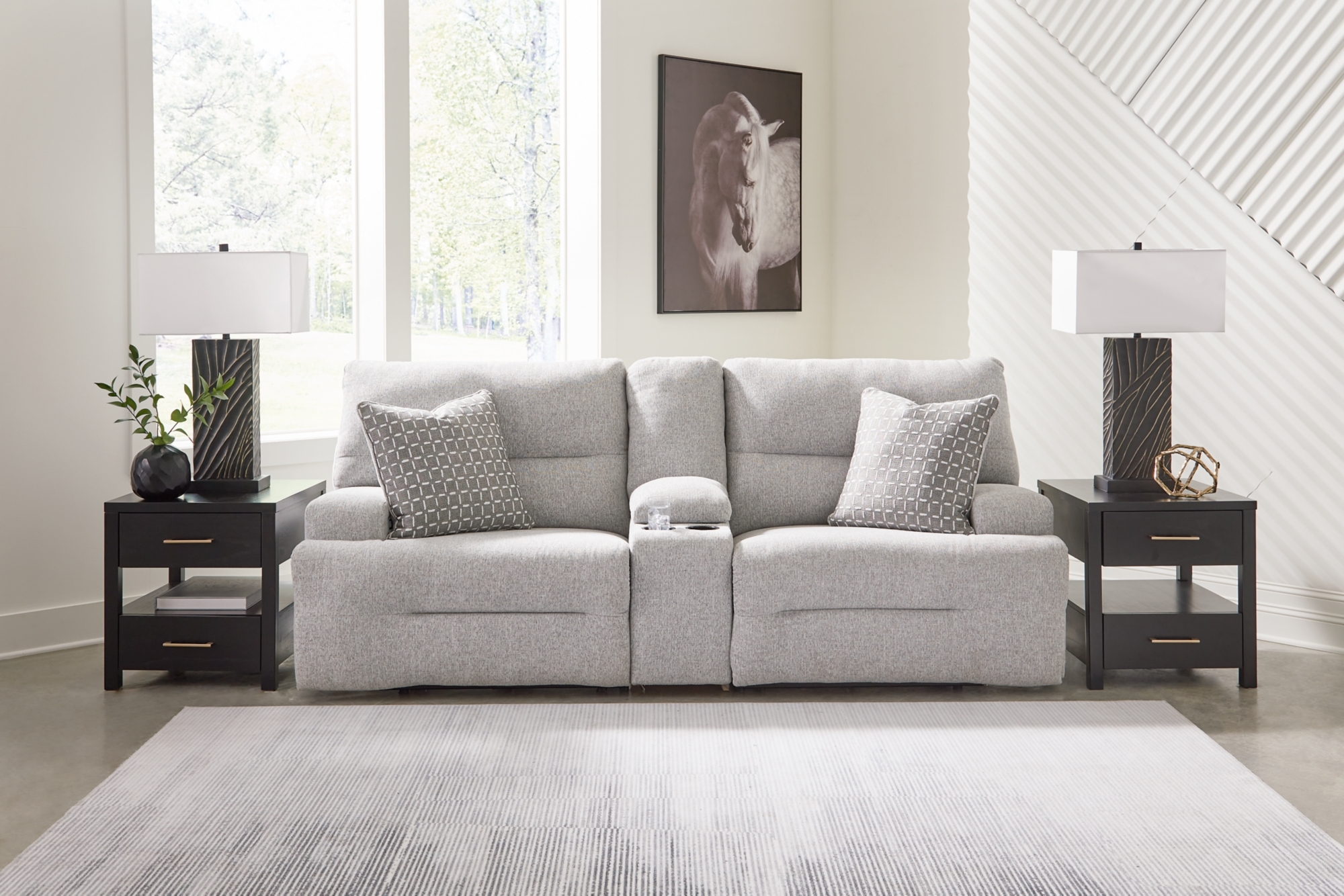 Signature Design by Ashley Acklen Place 7-piece Power Sectional Reclining Sofa
