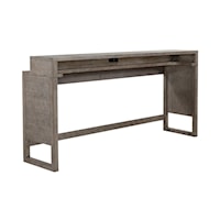 Contemporary Console Table with USB Ports and Outlets