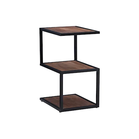 Accent Table Black 