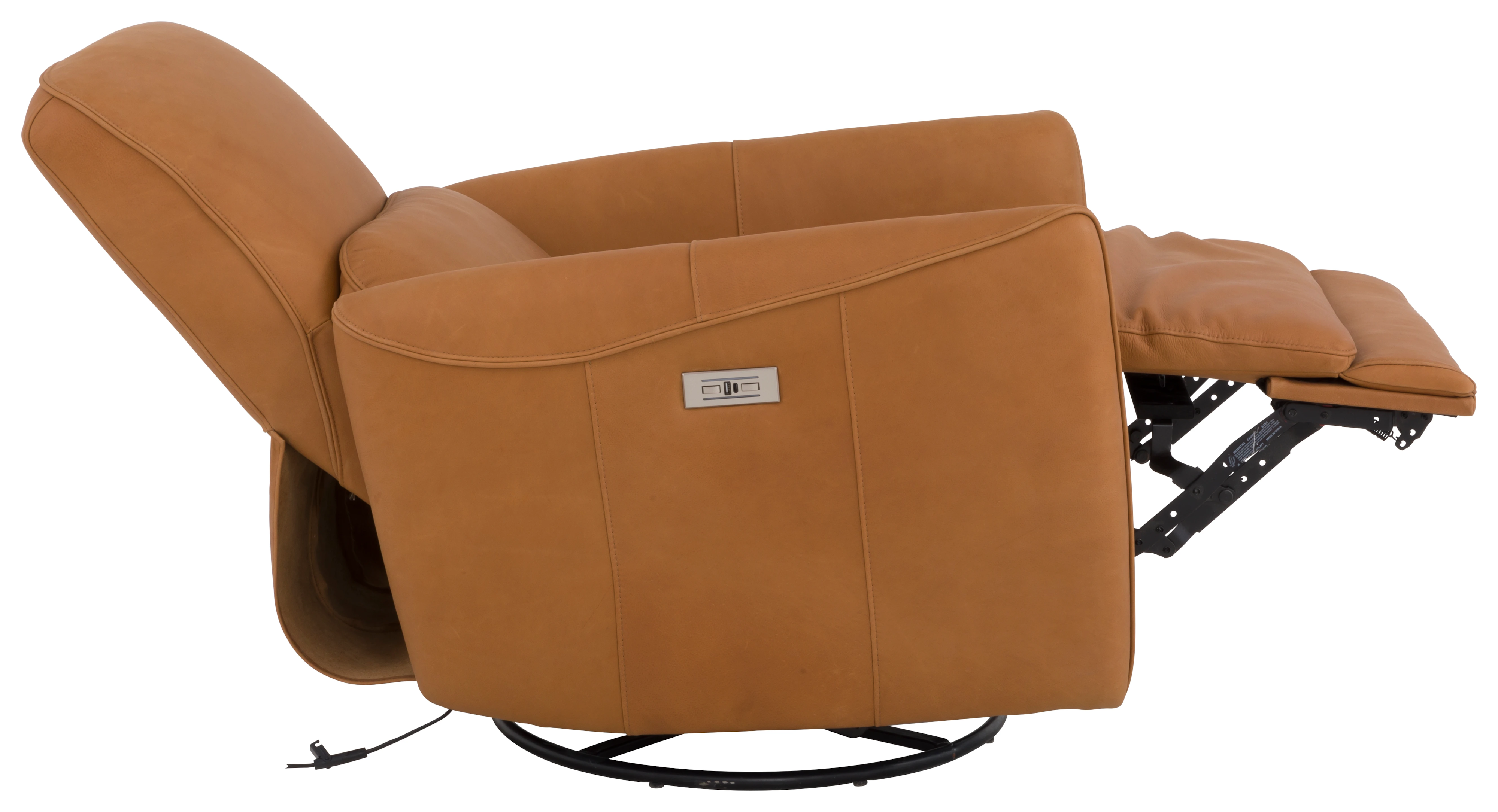 Fairfield The Leather Reserve,Ready-to-Ship Upholstery Power Headrest Recliner