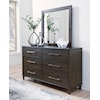 Ashley Signature Design Wittland Dresser and Mirror