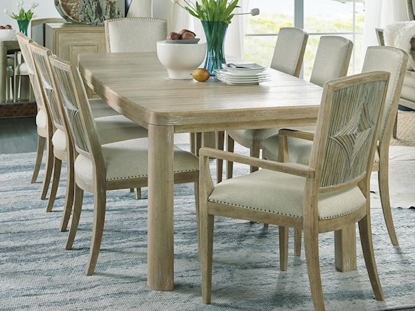 9-Piece Dining Table and Chair Set