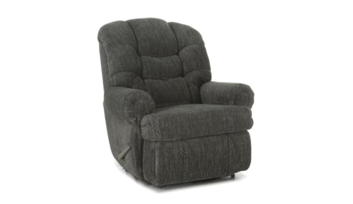 Casual Manual Recliner in Graphite