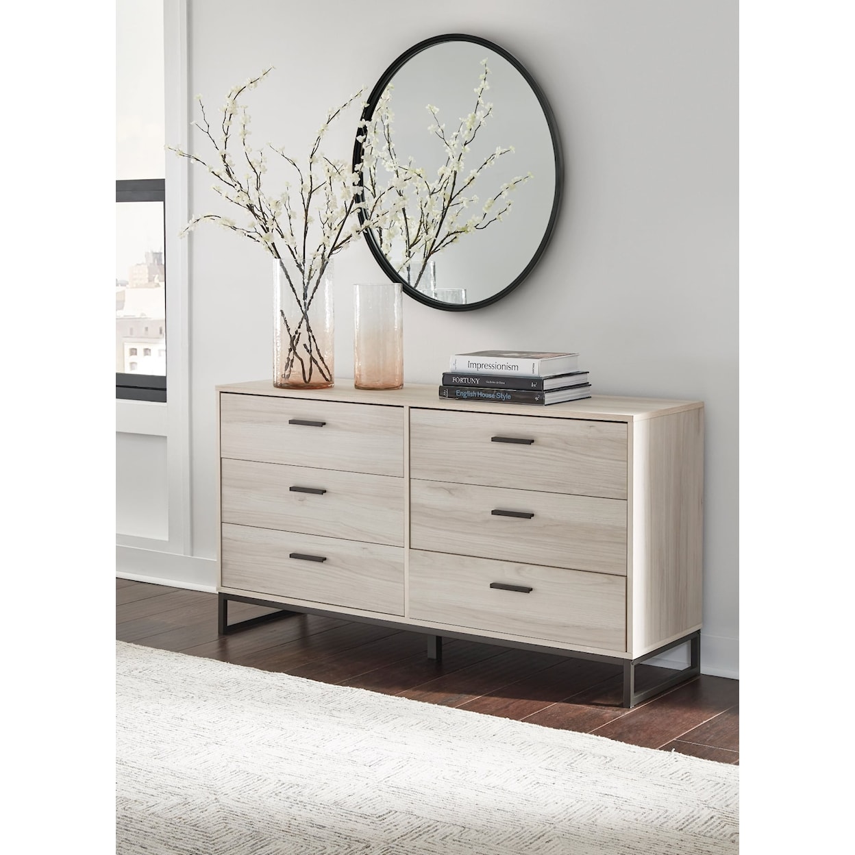 Signature Design Socalle 6-Drawer Dresser