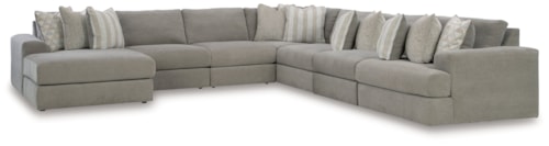 7-Piece Sectional With Chaise