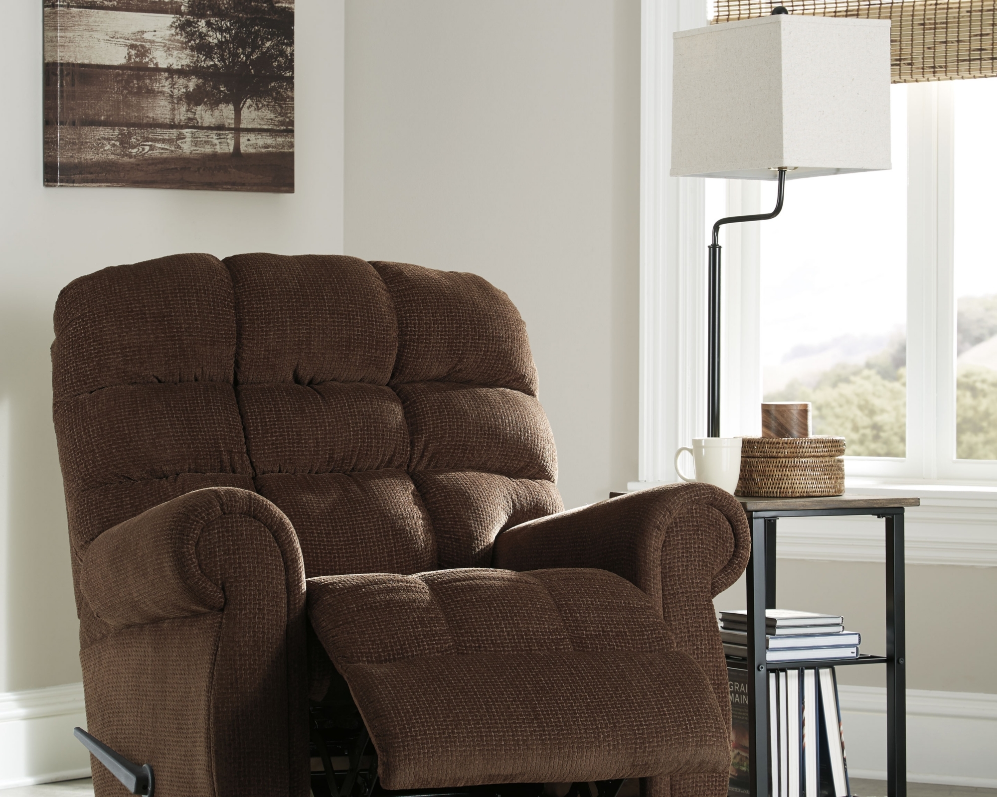 Signature Design by Ashley Shianne Metal Tray Lamp