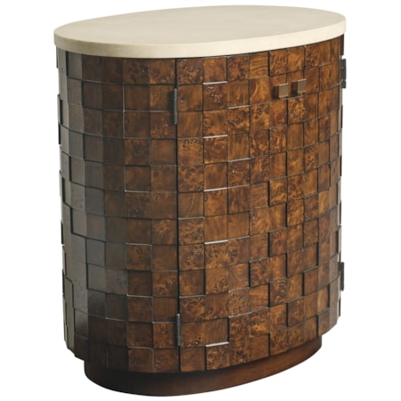 Morella Oval Nightstand