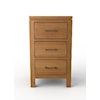 Archbold Furniture 2 West 3-Drawer Nightstand