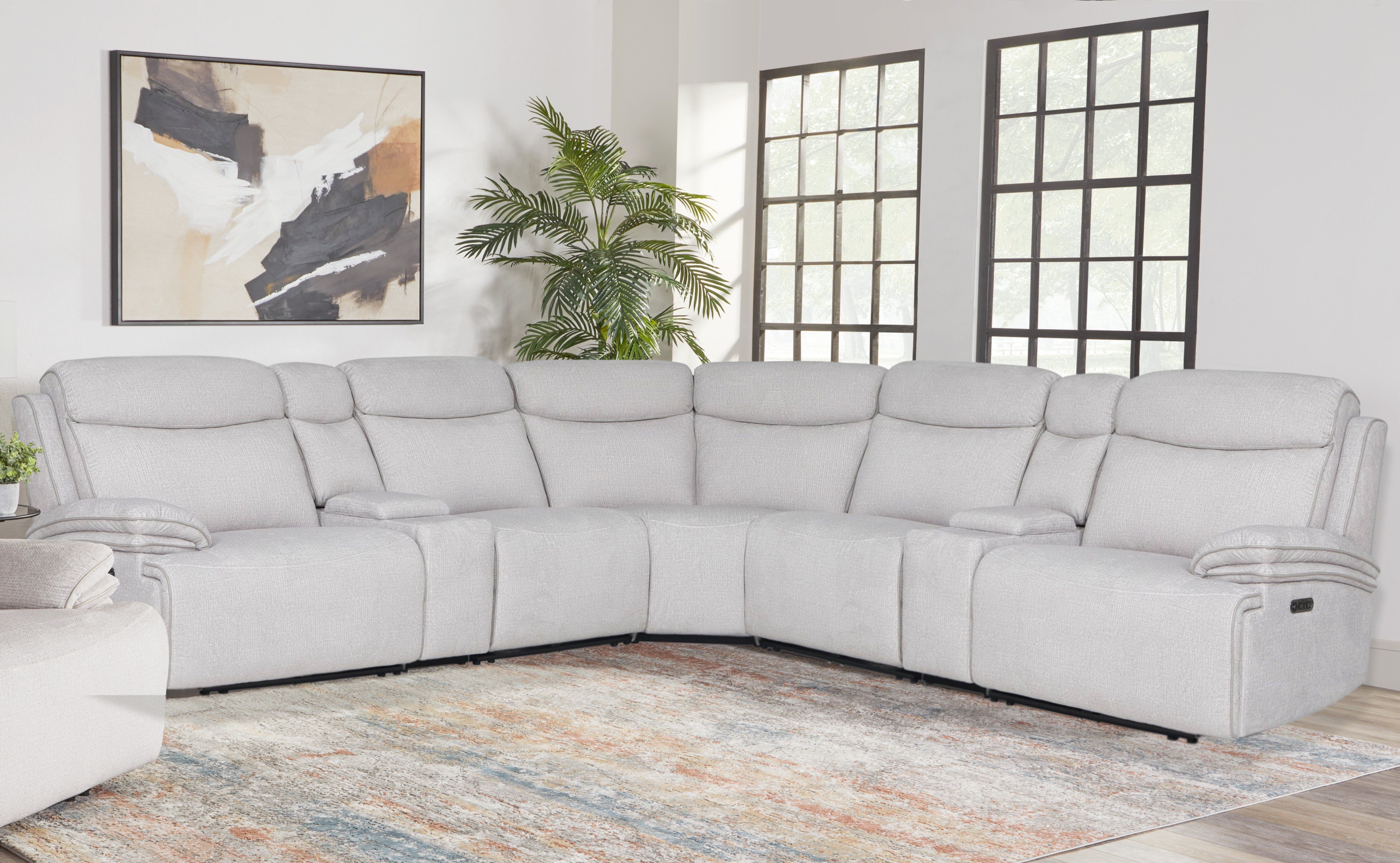 7-Piece Power Reclining Sectional Sofa