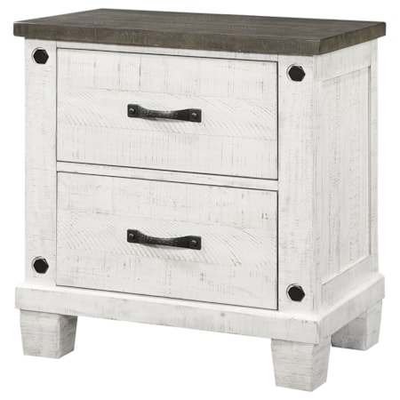 Lilith 2-Drawer Nightstand