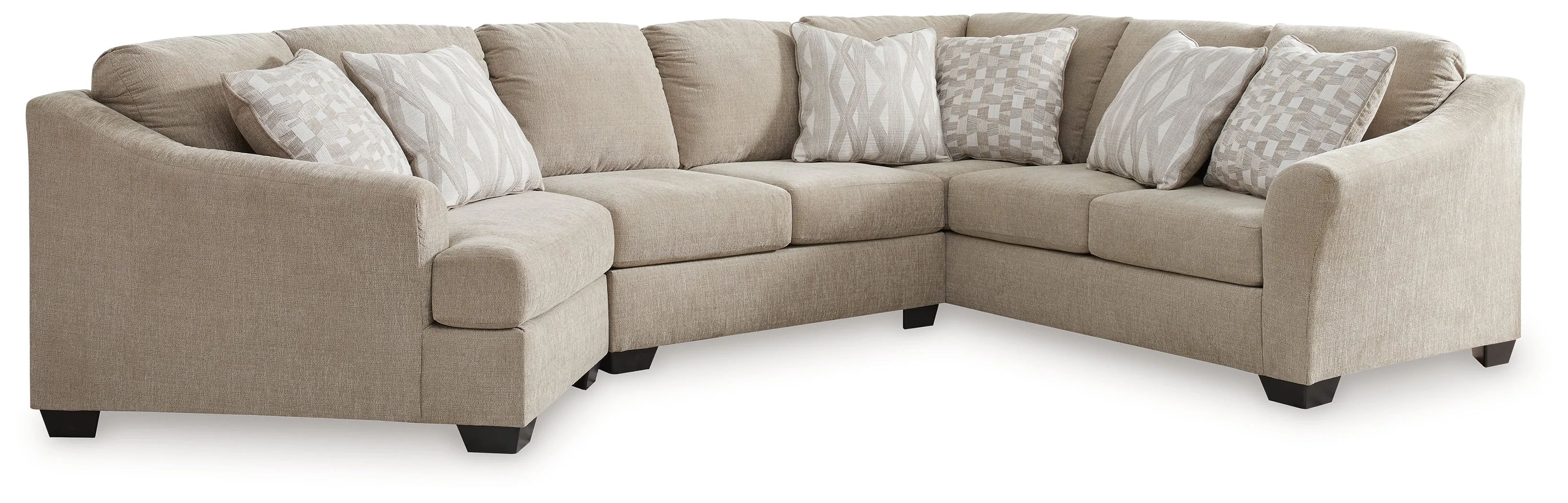 Signature Design by Ashley Brogan Bay 52705S2 3-Piece Sectional With ...