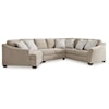 Signature Design by Ashley Furniture Brogan Bay 3-Piece Sectional With Cuddler