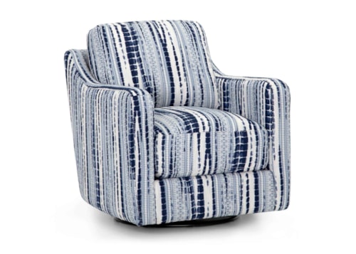 Transitional Swivel Accent Chair