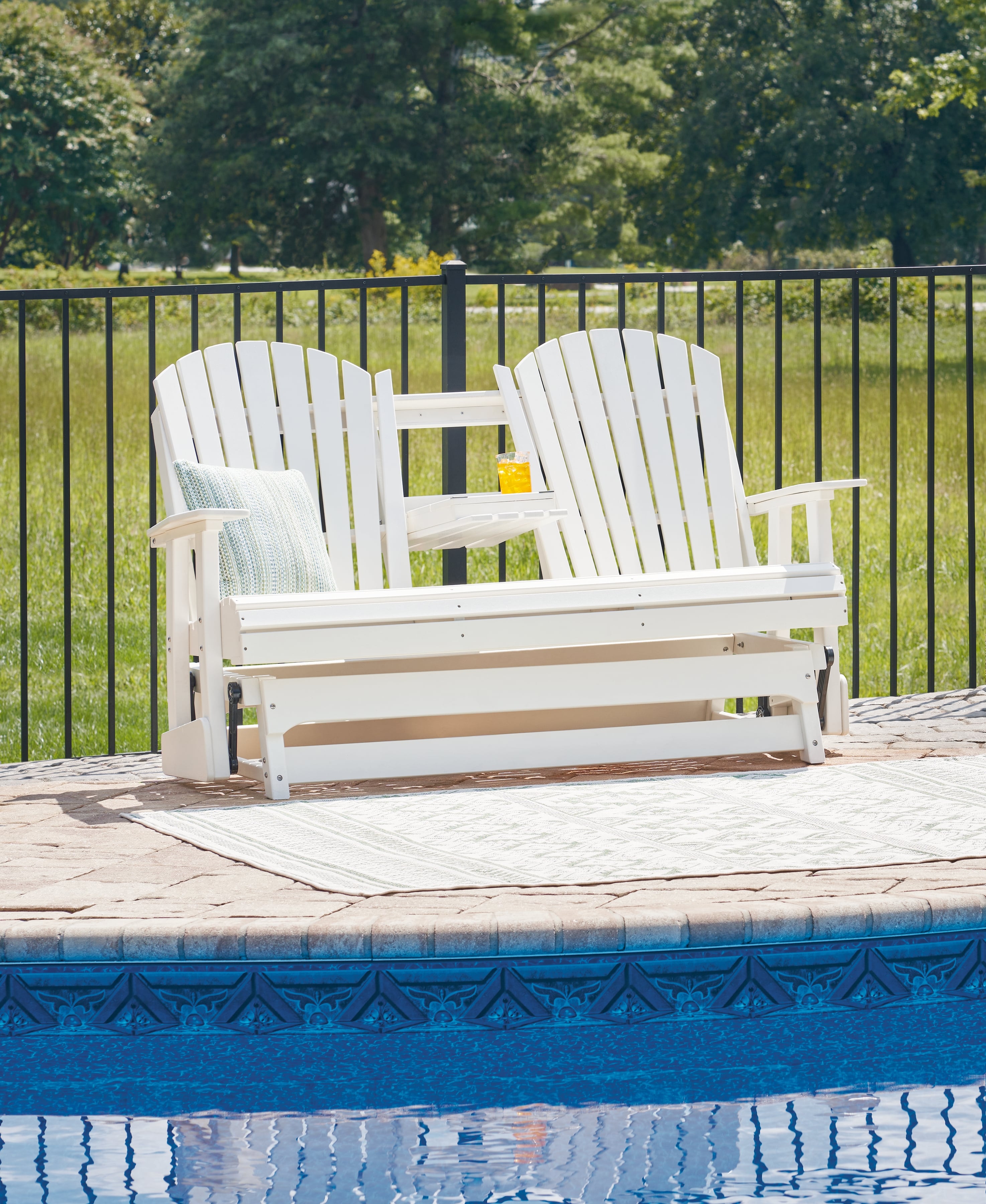 Outdoor Glider Loveseat