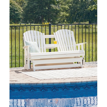 Outdoor Glider Loveseat