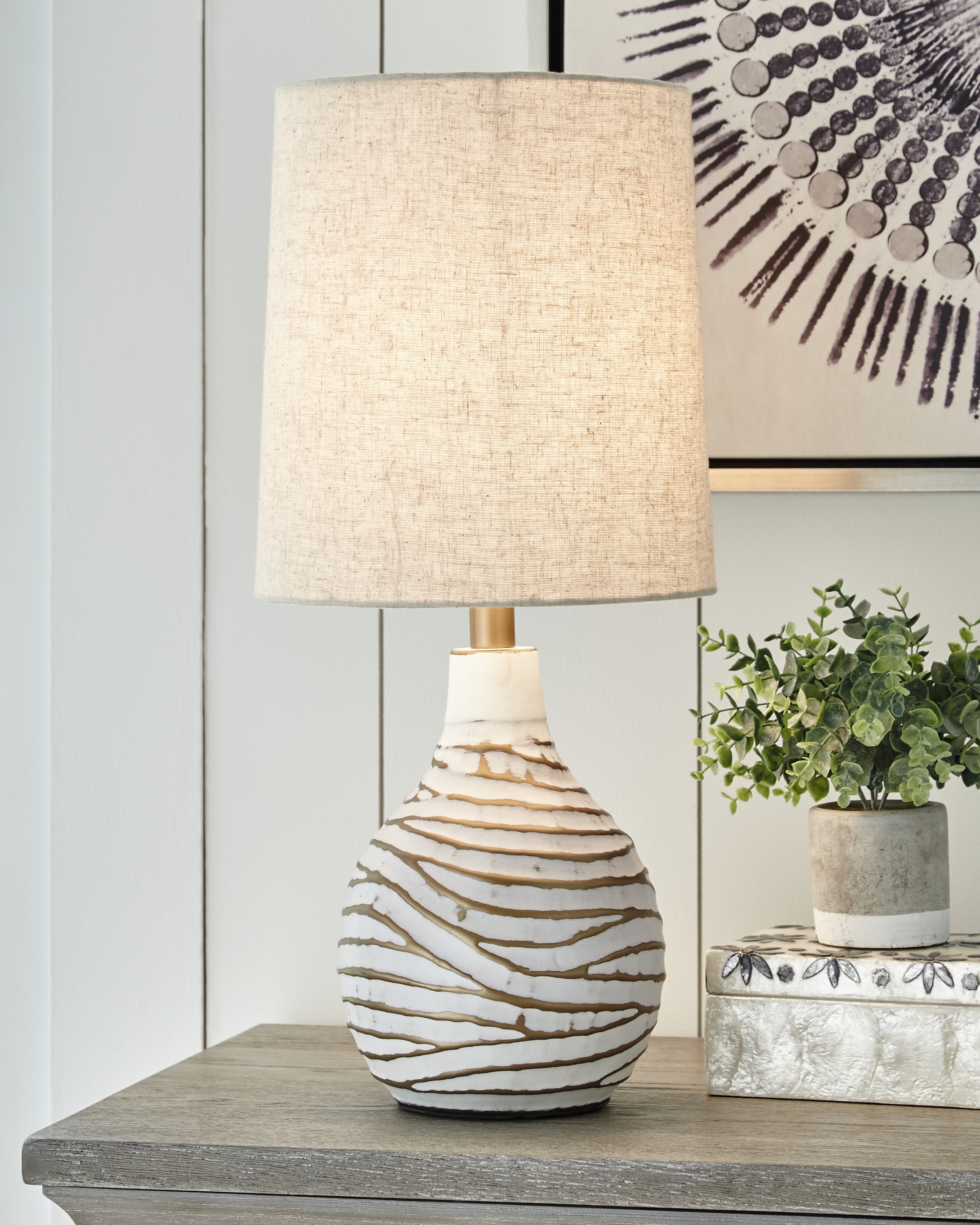Metal Table Lamp