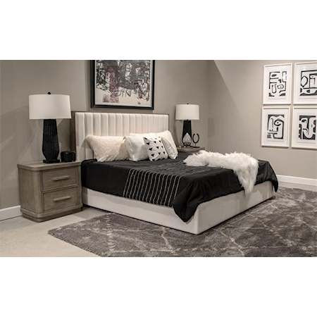 Upholstered King Bed